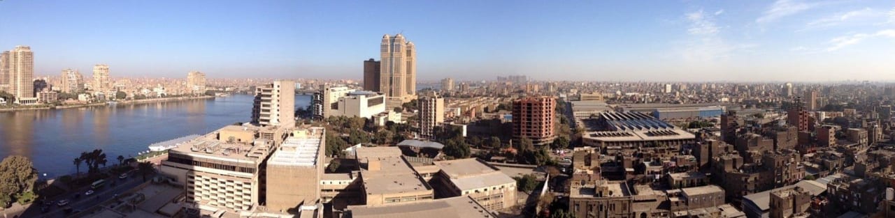 Vom Balkon Conrad Cairo
