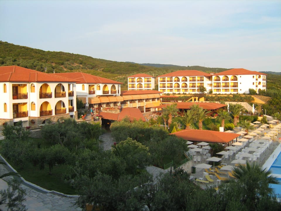 Abenddämmerung Akrathos Beach Hotel