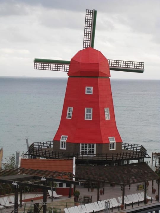 Anlage aus Balkonsicht Orange County Kemer