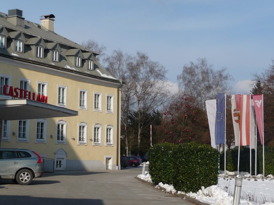 Ankunft bei  -15 Grad ARCOTEL Castellani Salzburg