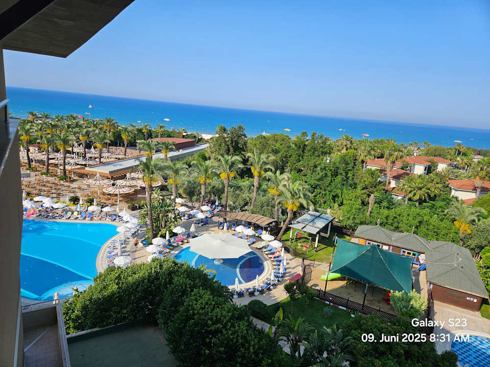 Gartenanlage Sunis Kumköy Beach Resort Hotel & Spa