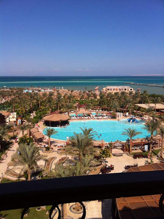 Вид с балкона Le Jardin Aqua Park Resort