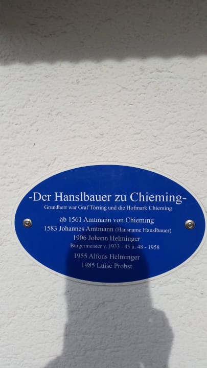 "Die Geburtsurkunde des Hauses" Ferienwohnung Beim Hanslbauer