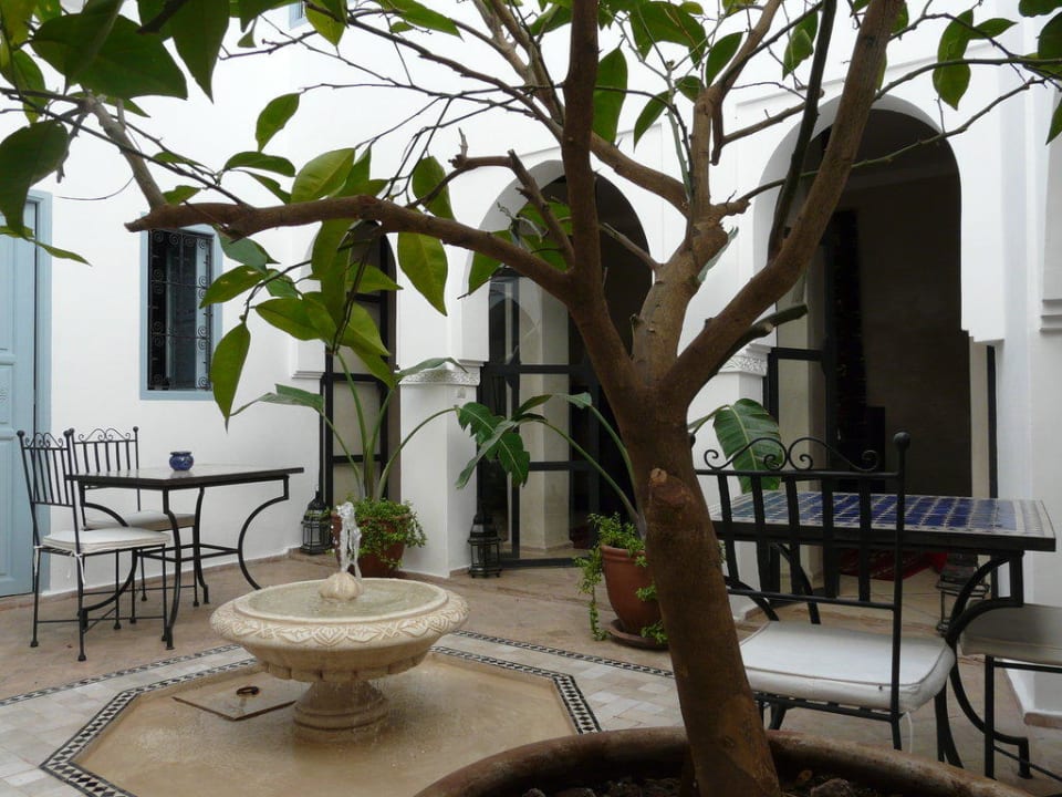Patio Riad l'Orange Bleue
