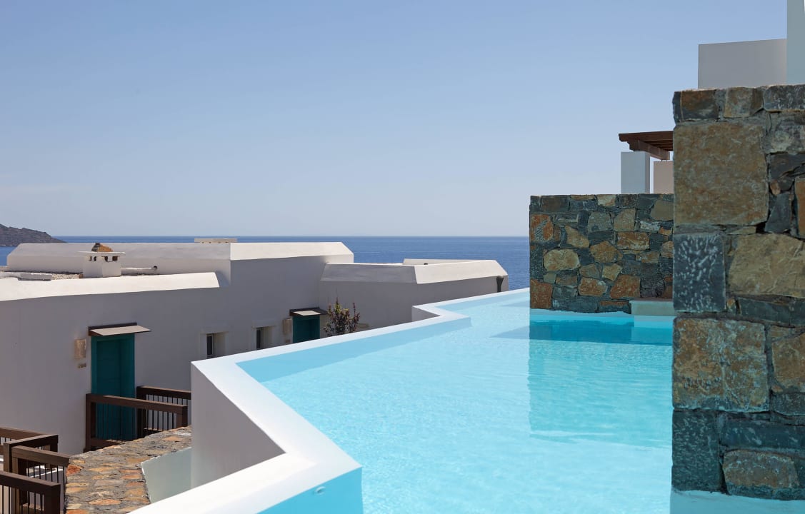 Bungalow sea view sharing pool AQUILA Elounda Village Hotel