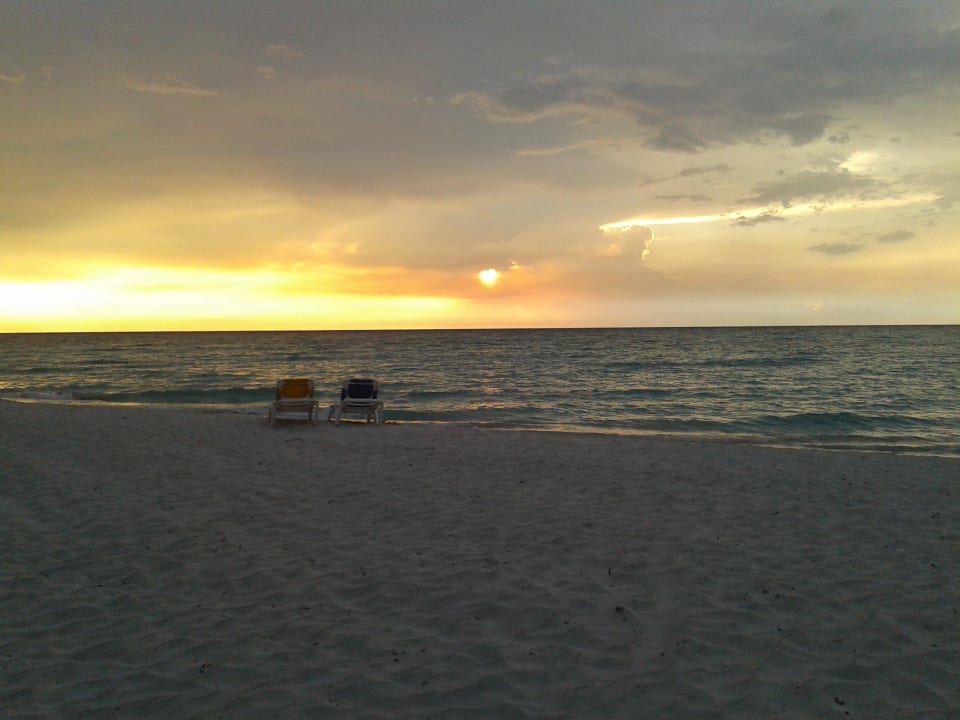 Schöner Sonnenuntergang Melia Las Antillas - Adults only