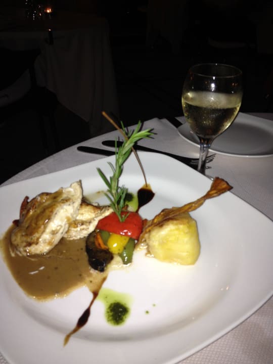 Beim "Italiener" Premier Le Reve Hotel & Spa