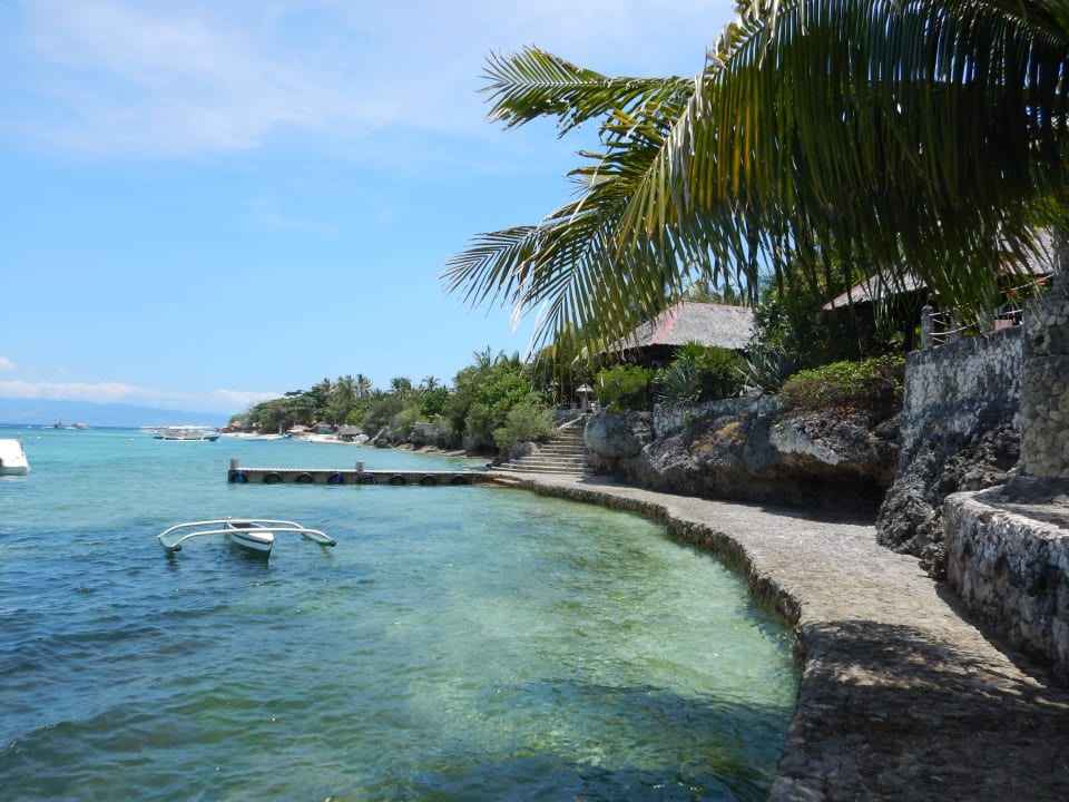Zugang zum Meer Hotel Dolphin House