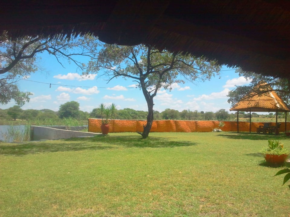 View Of Angola From The Bar. n'Kwazi Lodge And Camping Site