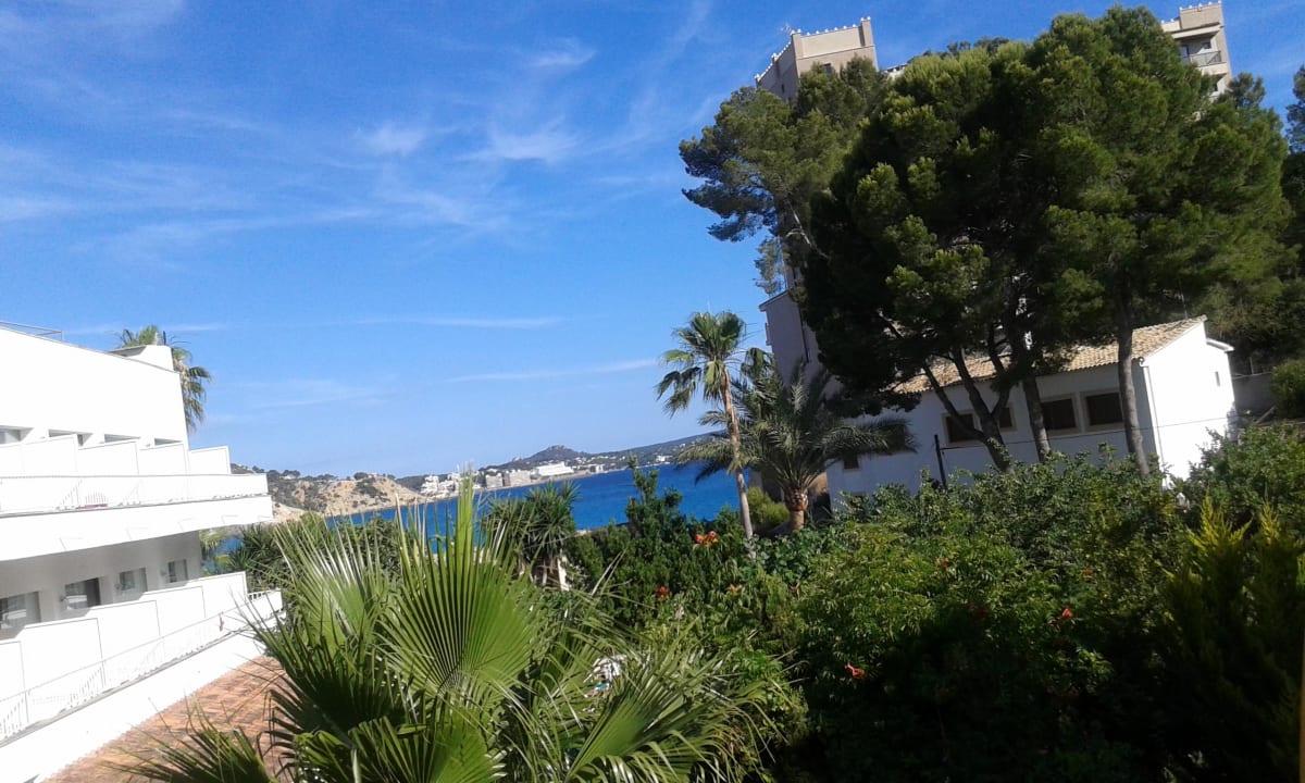 Blick vom Balkon FLOR los Almendros Hotel