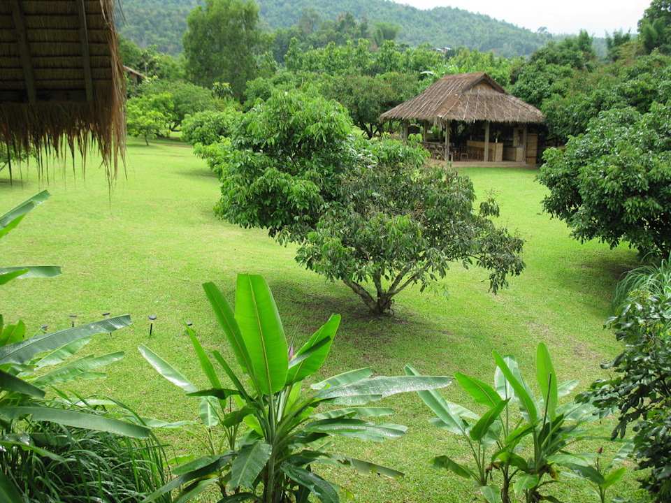 Blick aus unserem Zimmer Hotel Lisu Lodge