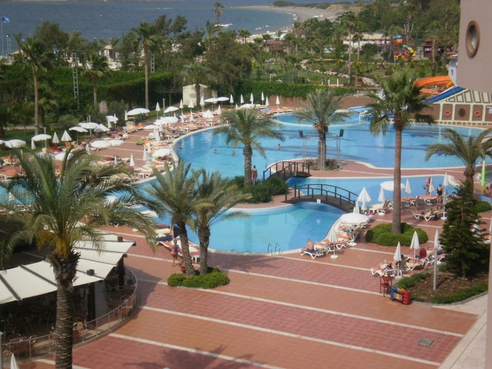 Blick vom Balkon Arycanda Kirman Premium