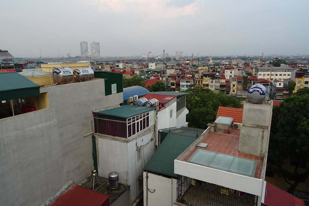 Ausblick 10 Etage Restaurant Vietview Hotel & Spa