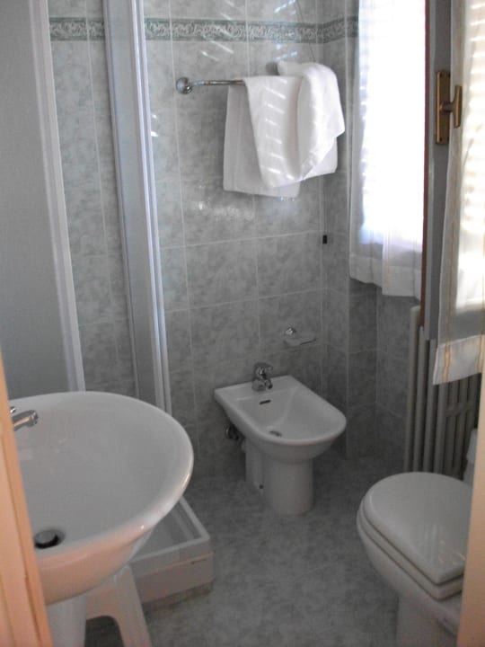 Badezimmer  Hotel Cristallo