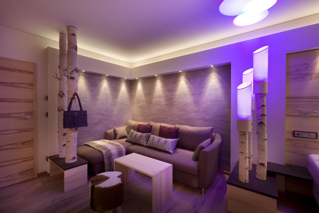 Wohnbeispiel Superior Alpin Chic Stil Verwöhn- und Wellnesshotel Walserhof