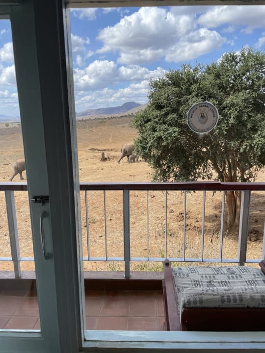 Ausblick Ngulia Safari Lodge