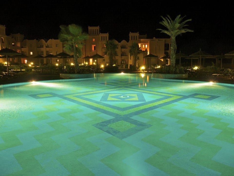 Pool Nacht Hotel Riu Touareg