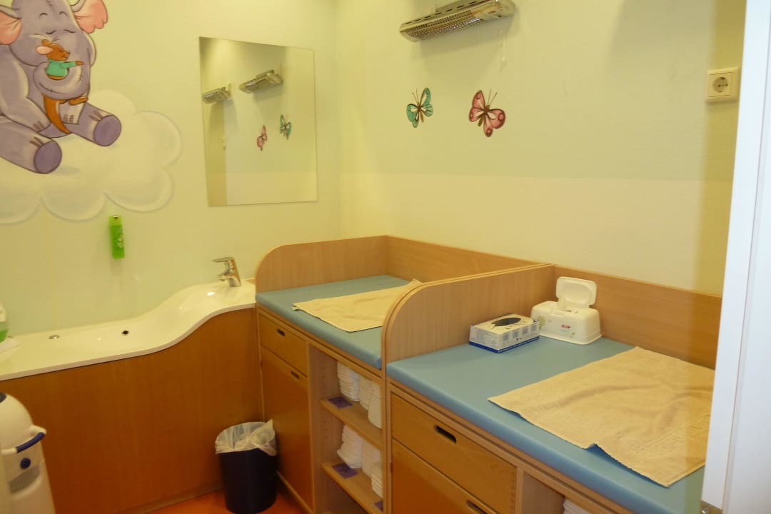 Wickelbereich Babyland Oberjoch - Familux Resort
