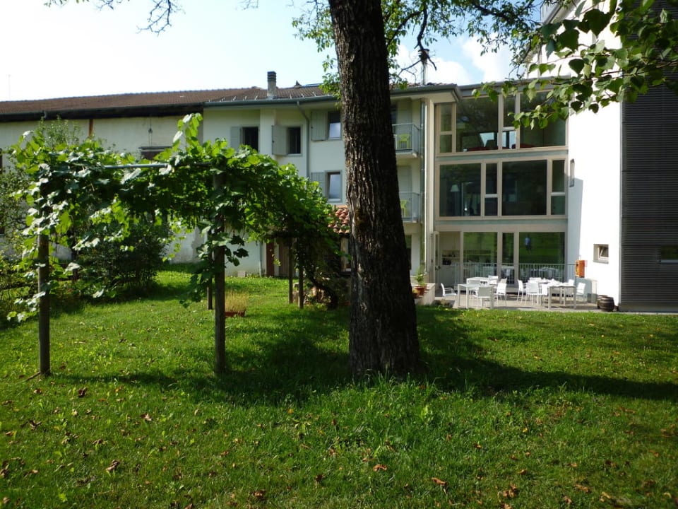 Blick auf Hotel vom Garten Da Elda Natural Retreat