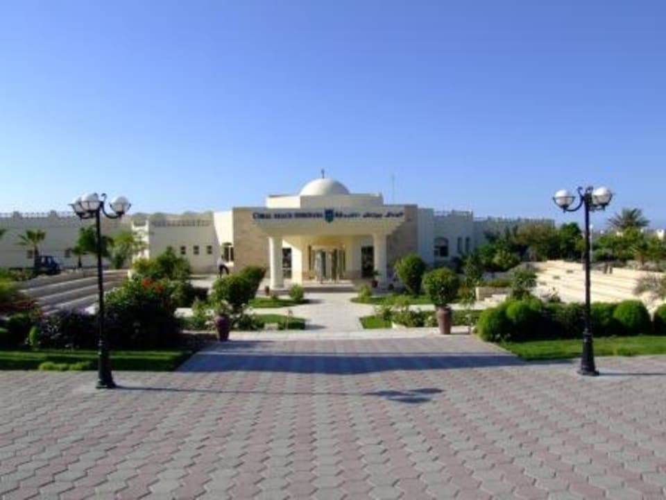 Haupteingang Coral Beach Hurghada