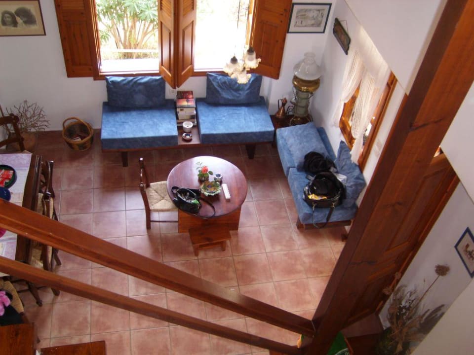 Wohnzimmer Hotel Nostos Villen