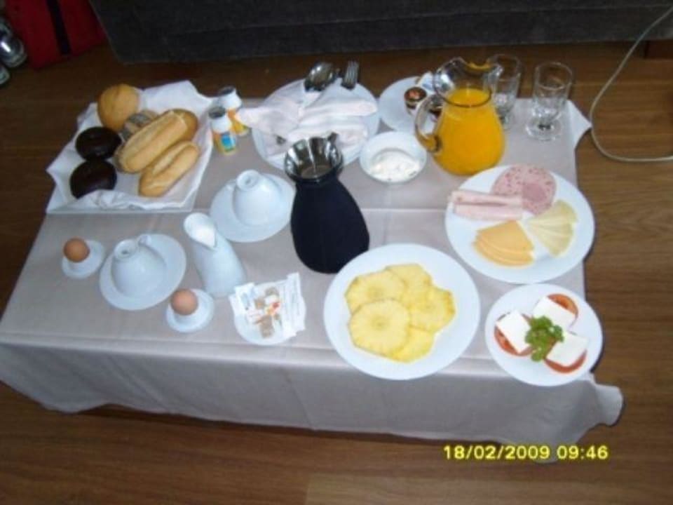 Frühstück über Room-Service Protur Biomar Sensatori Resort