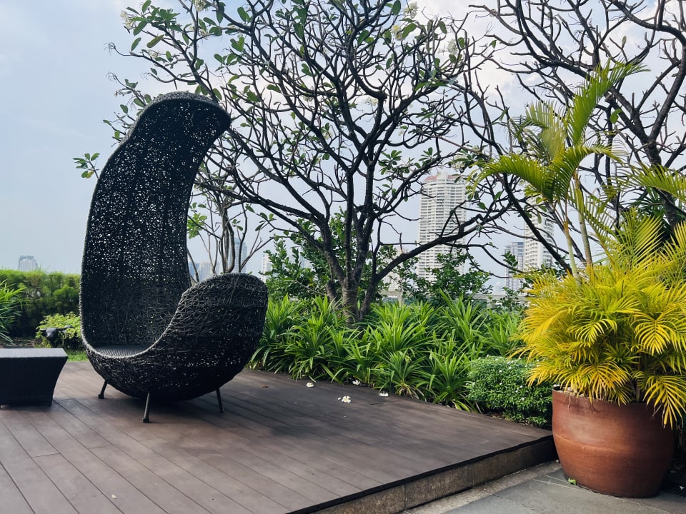 Gartenanlage Chatrium Hotel Riverside Bangkok