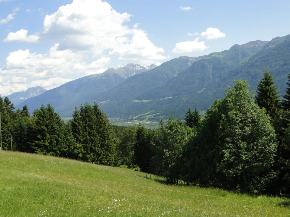 Ausblick Bio-Bergbauernhof Weger