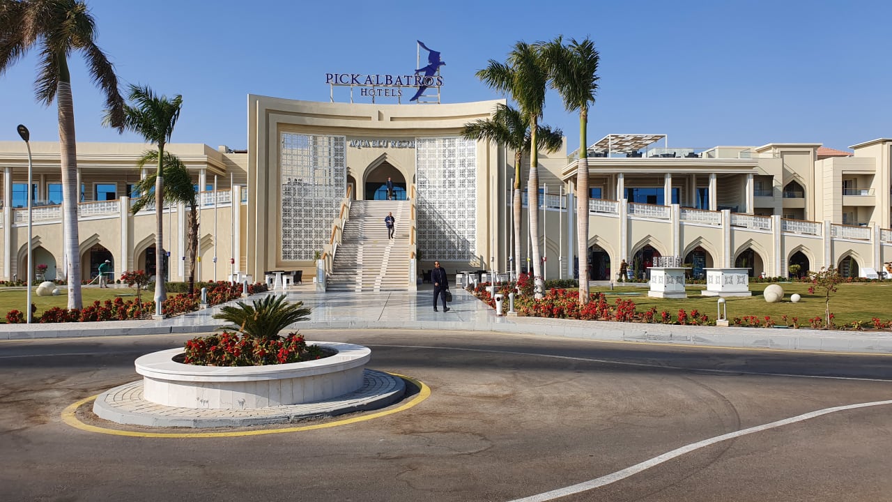 Außenansicht Pickalbatros Aqua Blu Resort - Hurghada