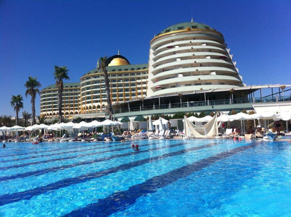 Ausblick vom Pool Hotel Delphin Imperial