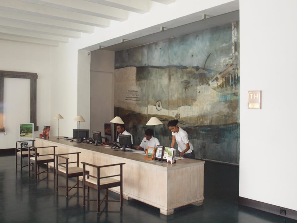 Rezeption Jetwing Blue Hotel Jetwing Blue