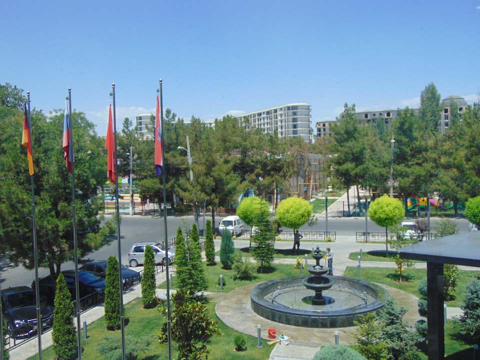 Ausblick Wyndham Garden Tashkent