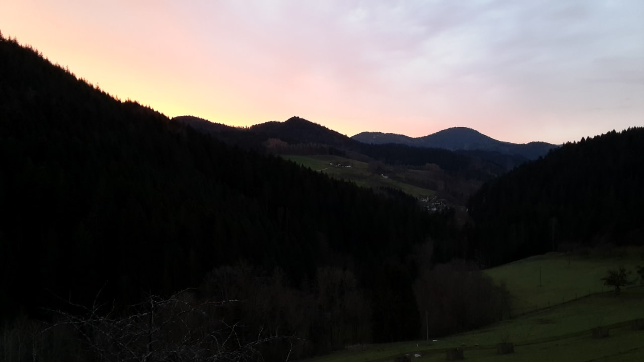 Ausblick Ferienwohnungen Hirzighof