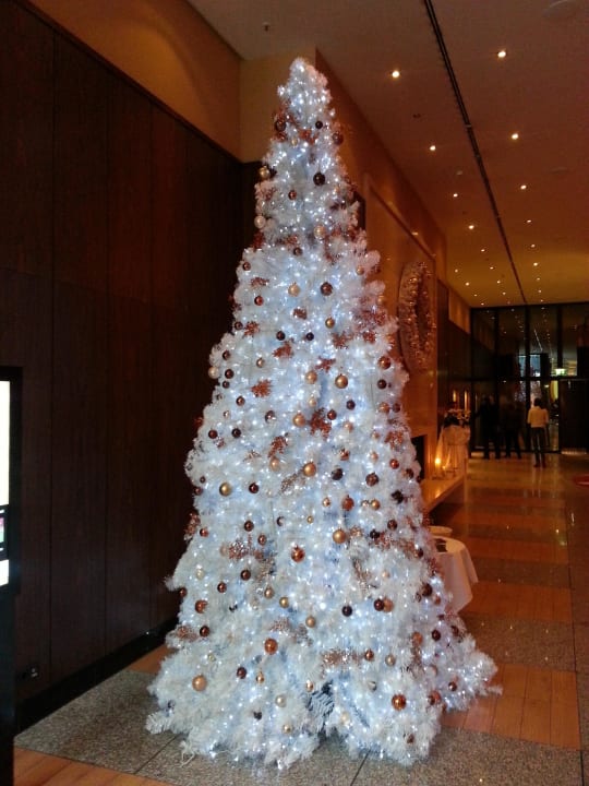 Weihnachtsdeko Sheraton Berlin Grand Hotel Esplanade