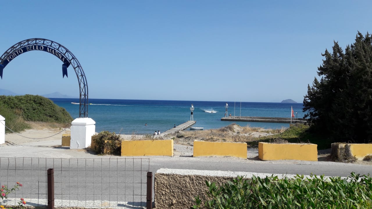 Ausblick Porto Bello Beach