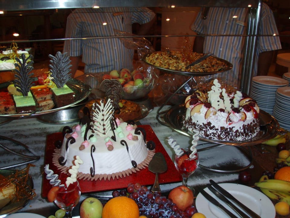 Kuchenbuffet im Castello Pickalbatros Dana Beach Resort - Hurghada