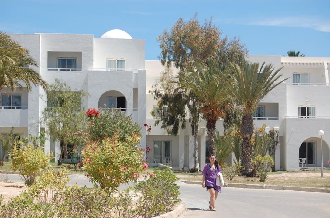 Außenansicht des Haupthauses Hotel El Mouradi Djerba Menzel