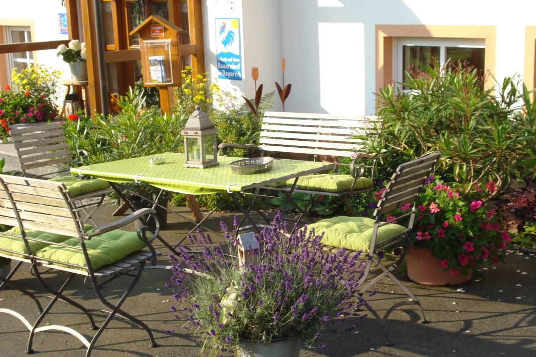 Gartenanlage Gästehaus Frankenwaldhof