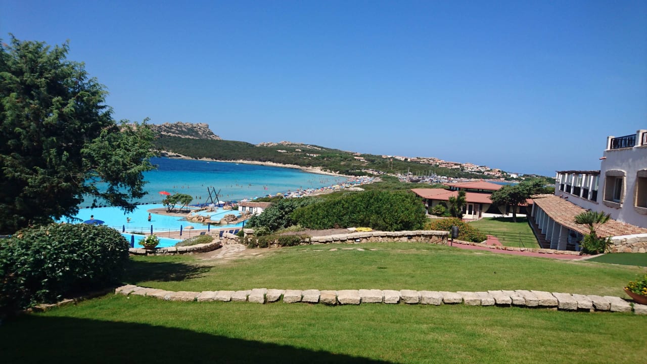 Ausblick aus dem Loggia Colonna Grand Hotel Capo Testa