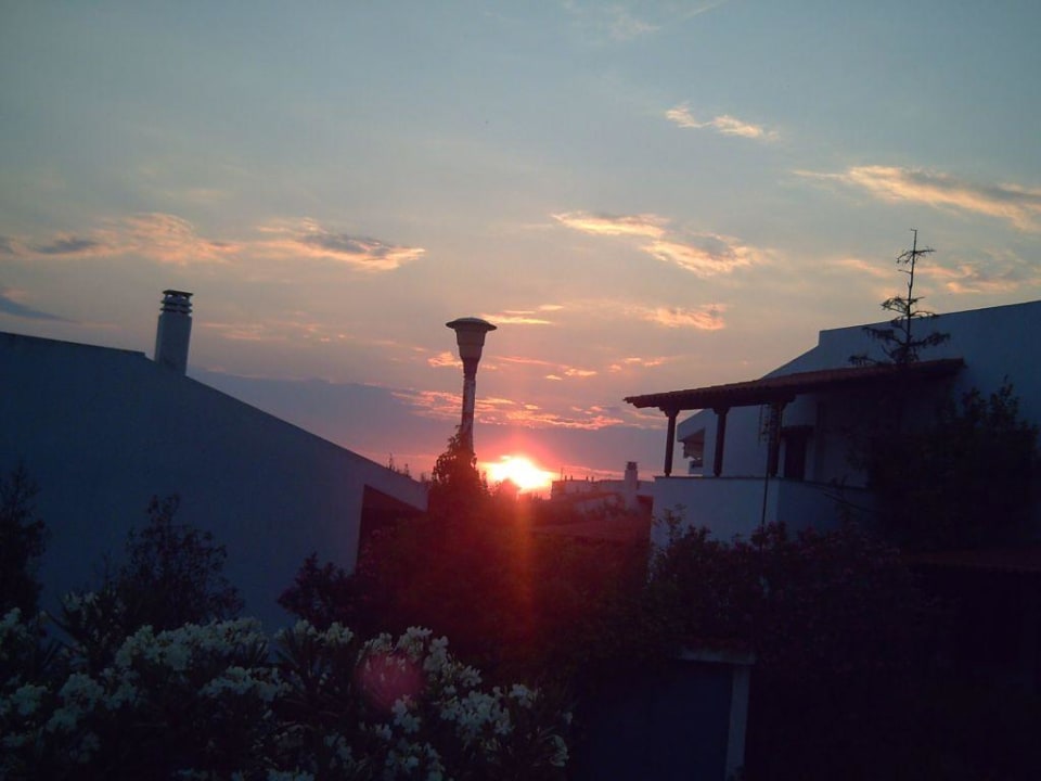 Sonnenuntergang Glavas Inn Hotel