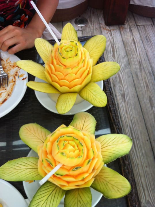 Überraschungsgeschenk unseres Kellners Punta Cana Princess All Suites Resort & Spa