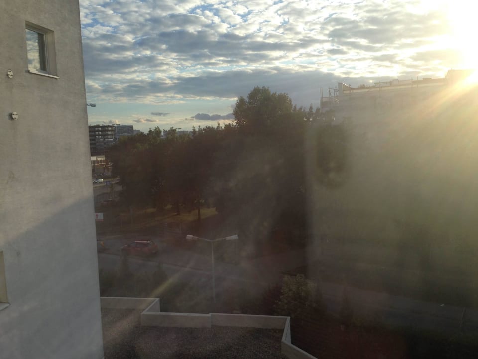 Widok z okna Hotel Ibis Ostrobramska