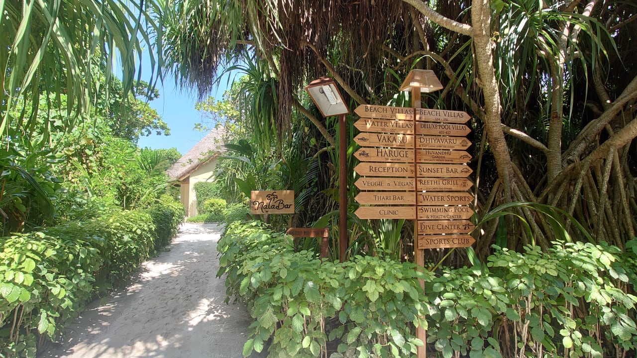 Gartenanlage Reethi Faru Resort