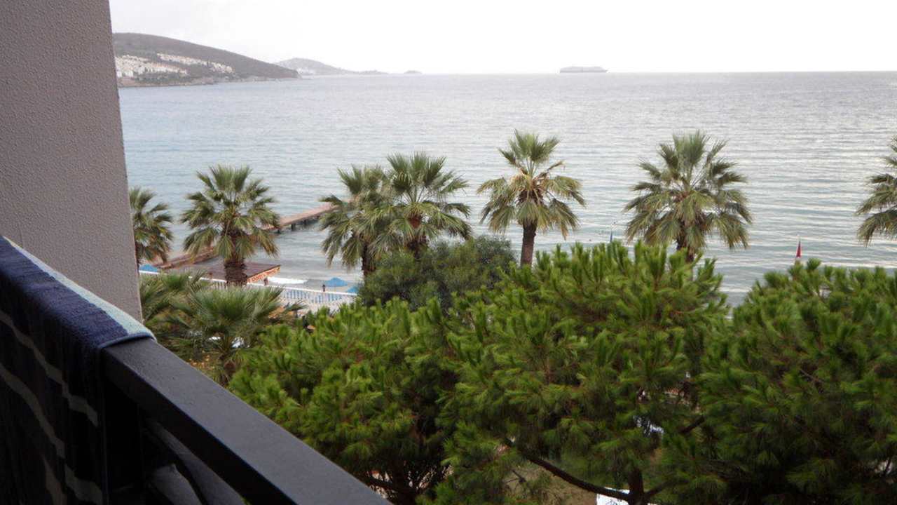 Meerblick vom Balkon Tusan Beach Resort
