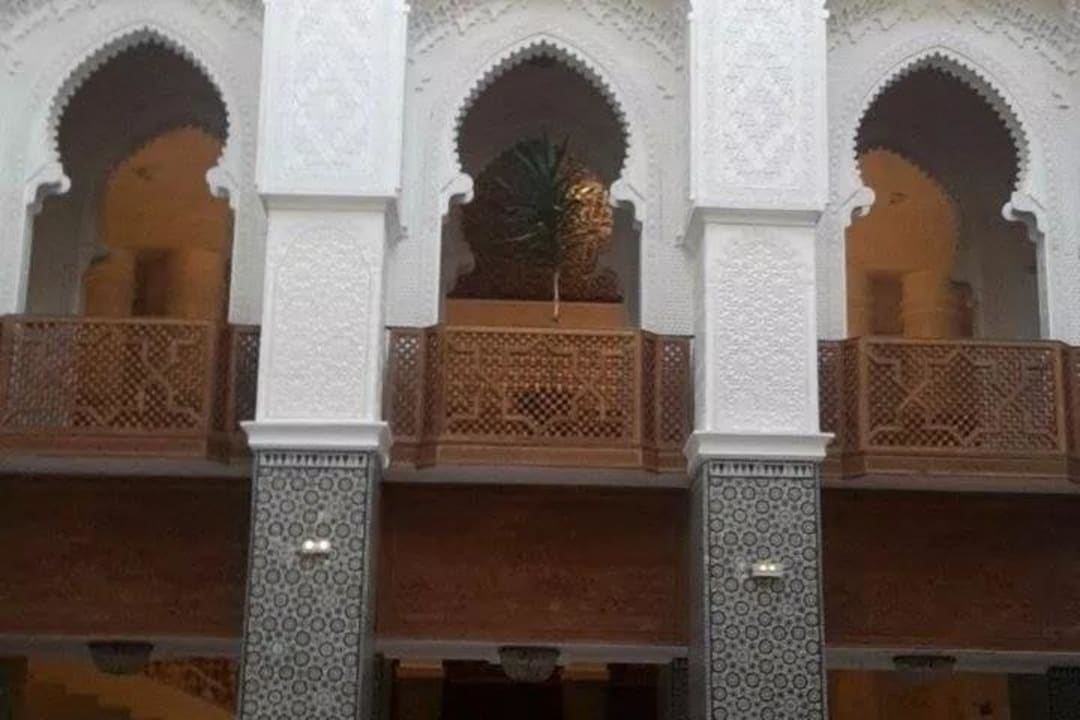 blick vom cafe Hotel Amir Palace