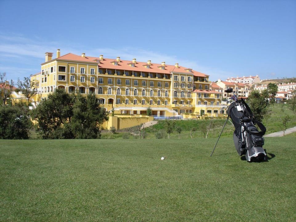 Blick von der Bahn 18 auf das Hotel The CampoReal Golf Resort & Spa