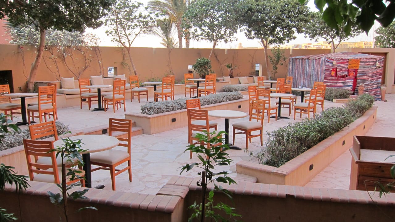 Innenhof Hotel Three Corners Ocean View prestige - Adults only