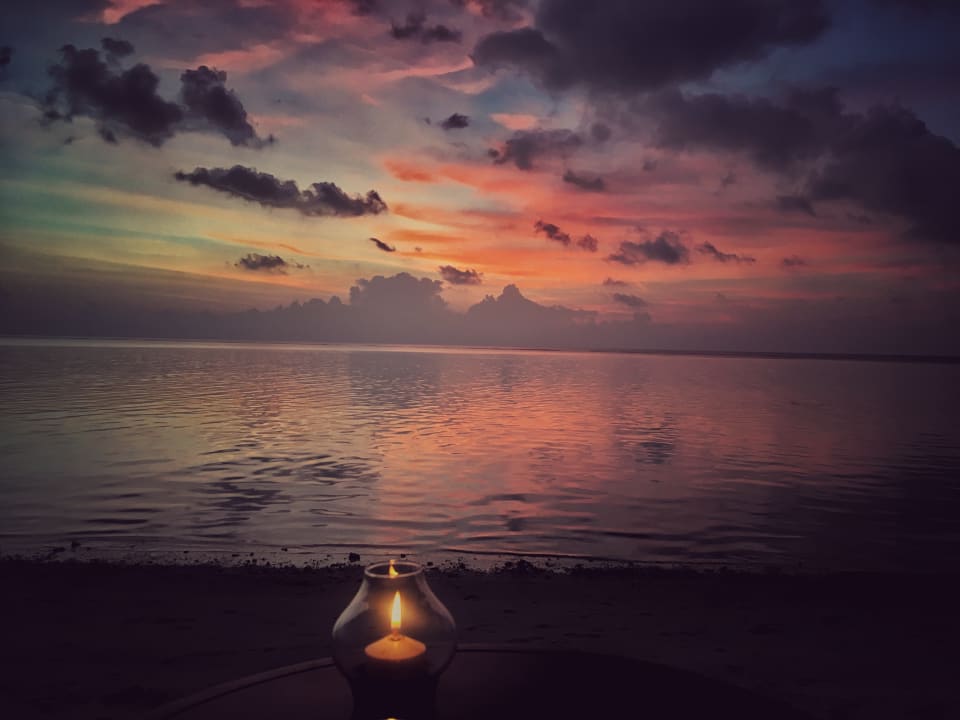 Sonnenuntergang genießen Summer Island Maldives