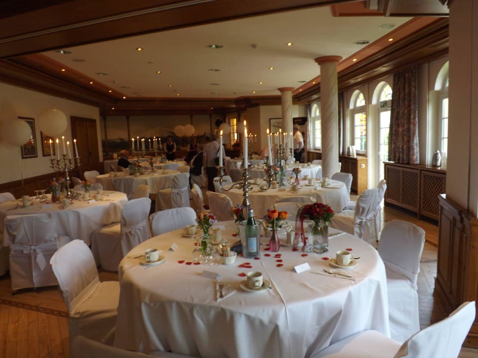 Tischdeko Hotel Spanischer Hof