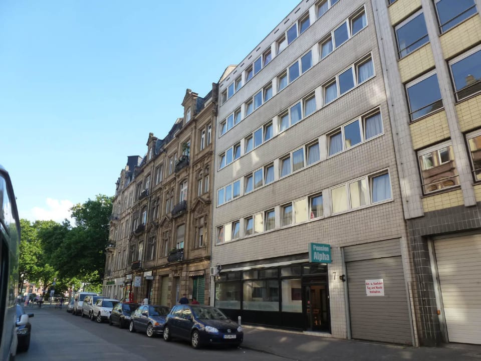 Das Hotel Pension Alpha Frankfurt City